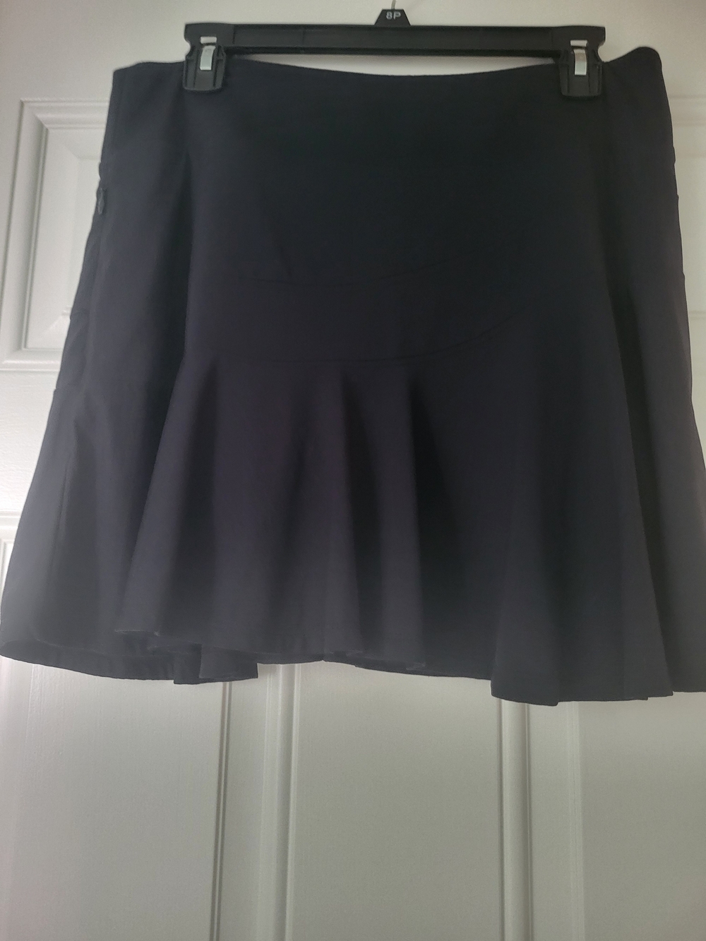 IBKUL Black Flounce Skort - Women's Athletic Skirt - Picture 7 of 13